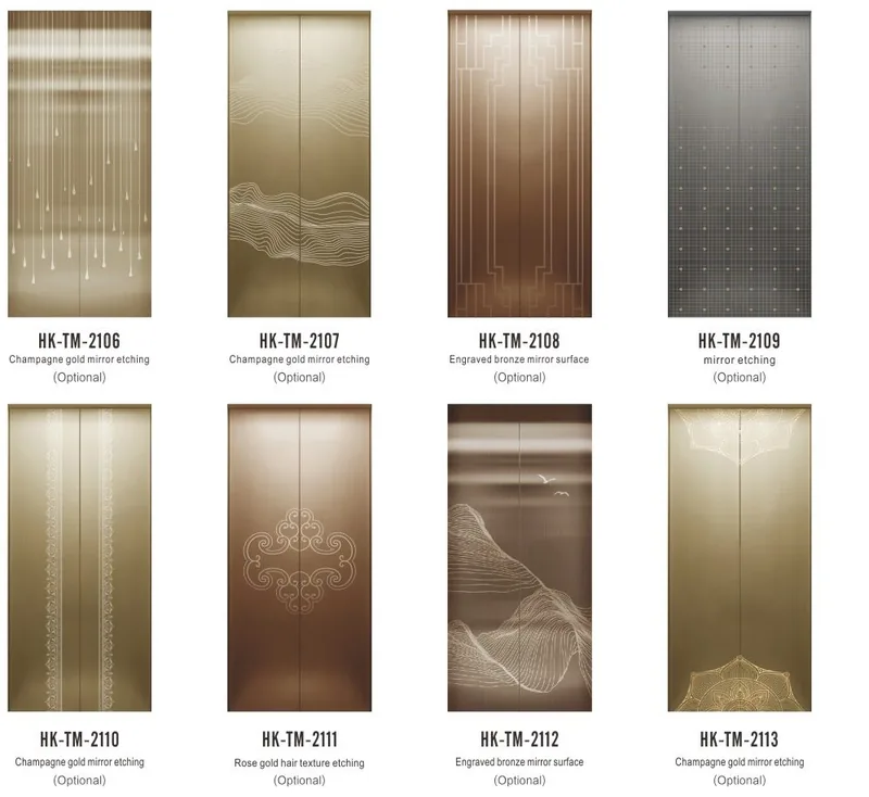 Decoração de portas HK-TM-2106 a 2113